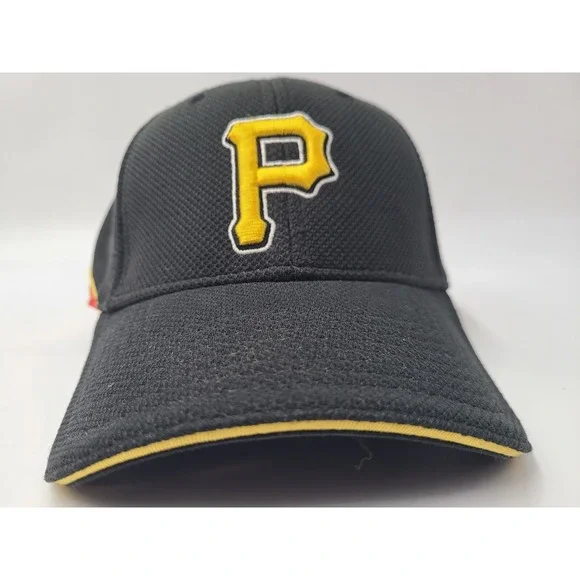 Pittsburgh Pirates Batting Practice BP New Era 39Thirty Flex Fit M-L Hat Cap MLB - Picture 2 of 13